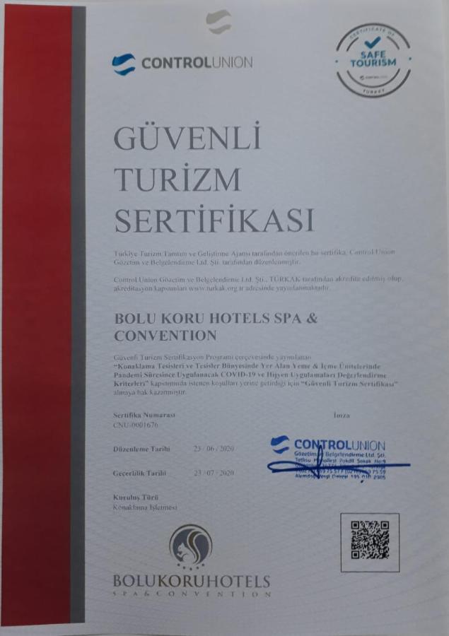 Bolu Koru Hotels Spa & Convention Yolcati  Bagian luar foto